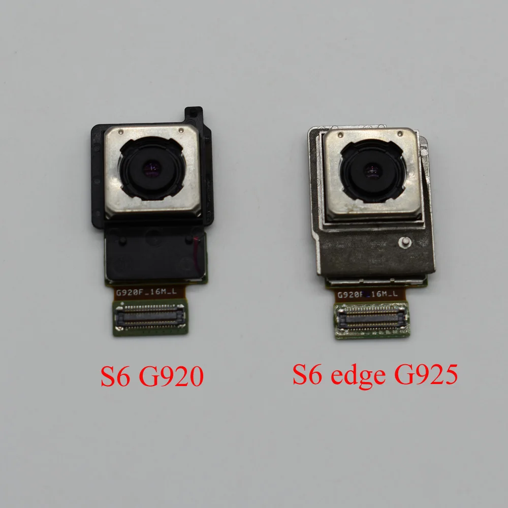 

Original Big Camera For Samsung Galaxy s6 g920 g920F S6 Edge G925 g925F Main Rear Back Camera Module Flex Cable Replacement