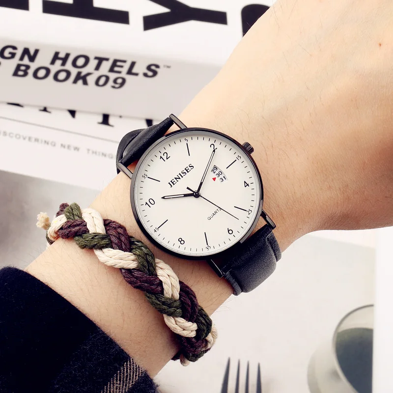 

Fashion Men Watches Top Brand Luxury Quartz Watch Men Casual Slim Mesh Steel Waterproof Sport Watch Date clock Relogio Masculino