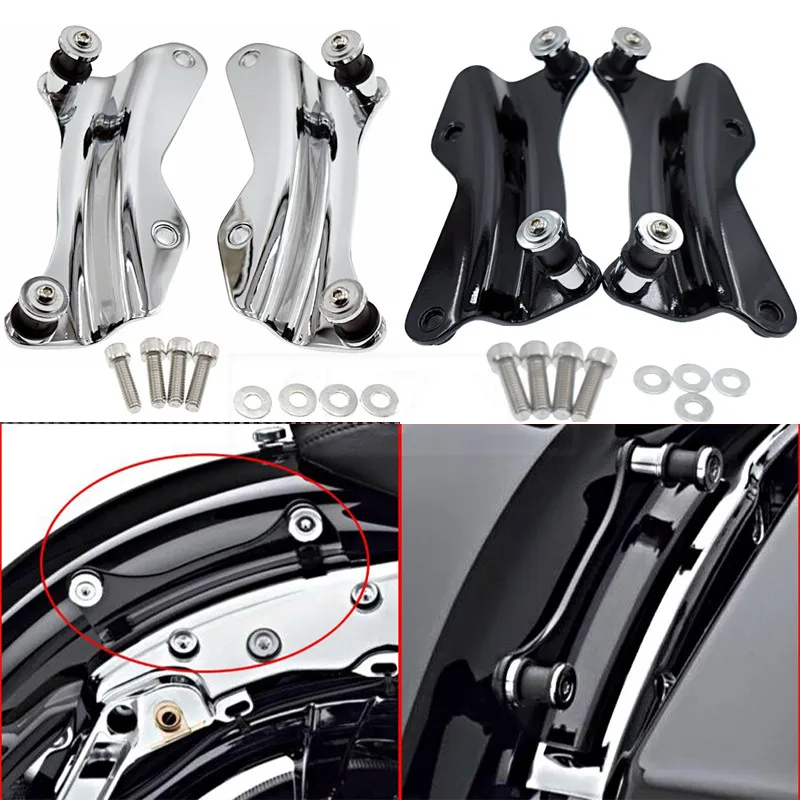 Для Harley Road Glide / Special FLTRX 2015 16 2017 2018 2019 CVO Street King мотоцикл 4 точечный комплект док