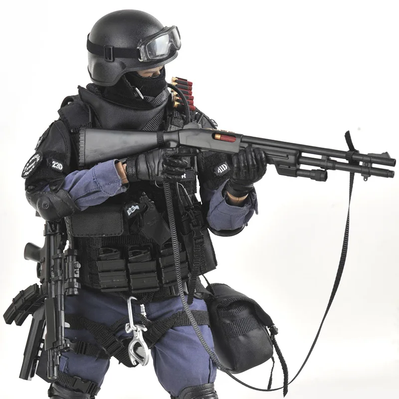 1/6 Scale Toy Soldiers Figures Action Model SWAT Armies Soldier Figurines Police Action Figure Boys Toys Birthday Christmas Gift image 3