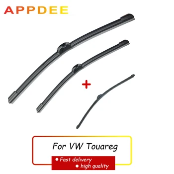 

APPDEE Wiper LHD Front Wiper Blades For VW Touareg 2010- 2017 2016 2015 Windshield Windscreen Front Window 26"+26"+14"