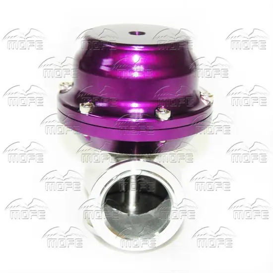 MOFE Turbo V-band 44 мм Wategate с пружинной скоростью: 8.7PSI до 13PSI фиолетовый |