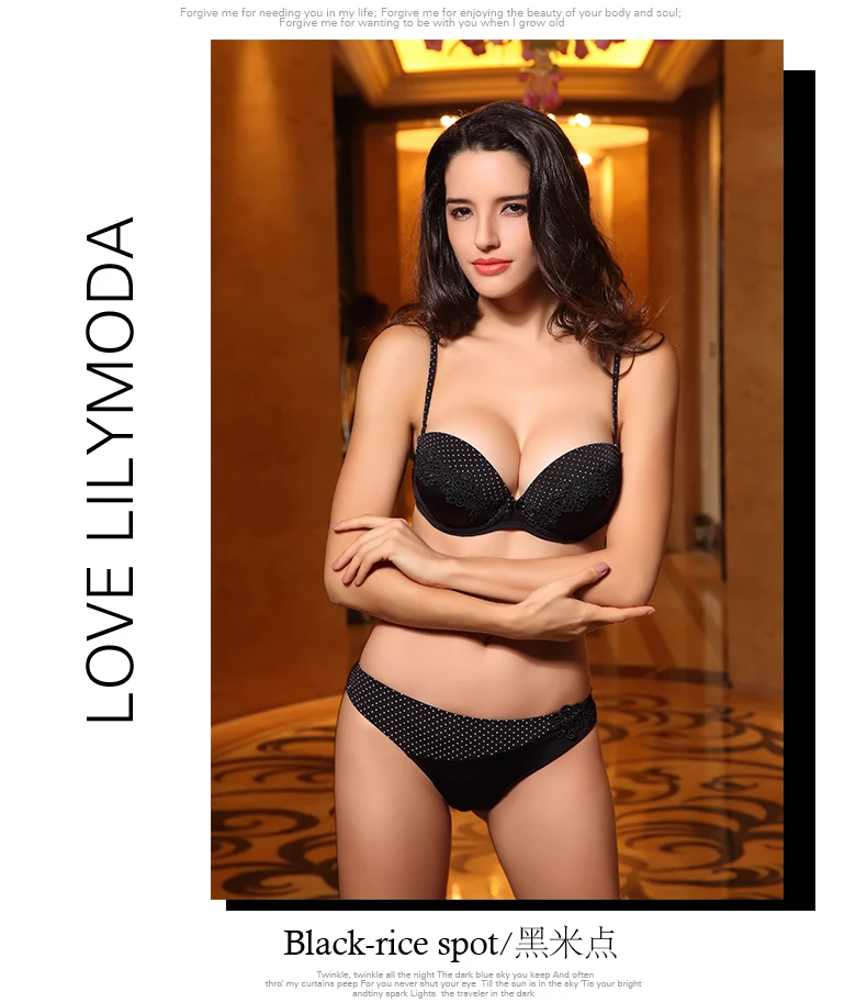 Lilymoda Sexy Women Hot Ladies Brassiere Briefs Bra Underwear Push Up  Embroidery Bra Panty Lingerie Set Thongs Seamless Panties1 From Linwoliao,  $30.08