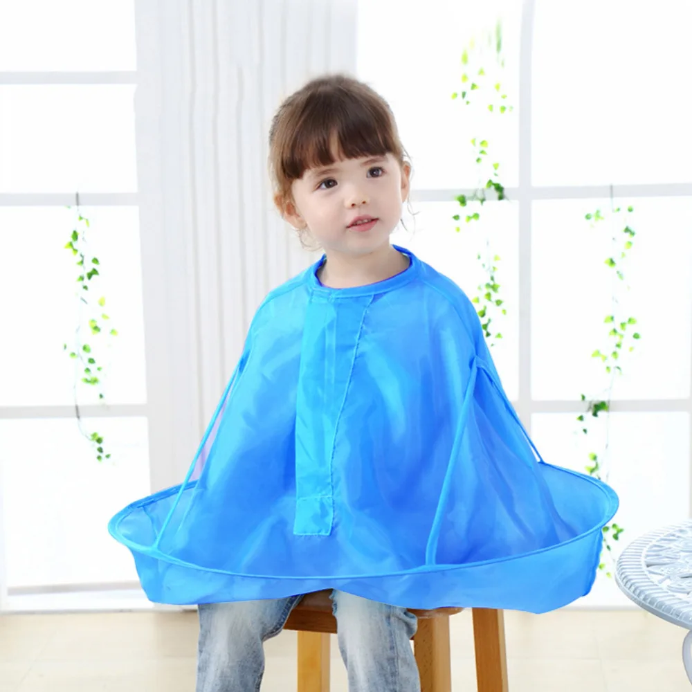 

New Style Baby Kids Children Haircut Catcher Apron Haircut Umbrella Waterproof Protect bibs for baby care