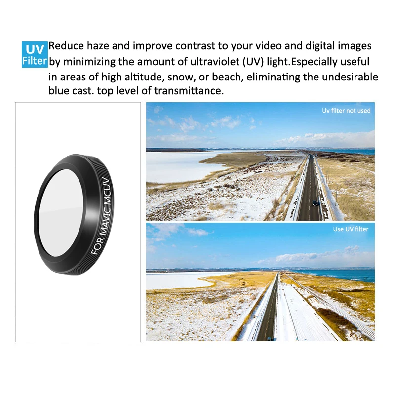 ND4  ND8  ND16 ND32 CPL Polarizer Neutral Density Filters Optical HD Glass filter for DJI MAVIC Pro Lens Drone Accessories 1 (5)