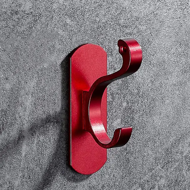 Happy Home BVZ Aluminum Wall hooks Kitchen Cabinet Wall Cabinet Hook Bathroom Bedroom Living ...
