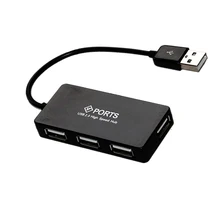High Speed 480 Mbps 4 Ports USB 2.0 HUB Multi Splitter Expansion Hub for PC Laptop Computer Peripherals Accessories