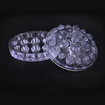 

Tattoo Pigment Ink Cap Cup Holder tattoo ink cups frame Shelf Stand Tip Supply Tools Body Beauty circular