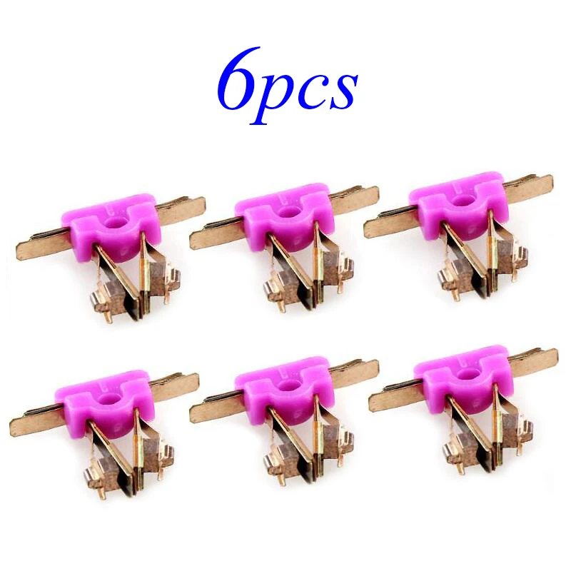 

Free Shipping 6PCS Motor Brush Three Layers Copper Electric Brush Spare Part For Tamiya Mini 4WD Racing Car