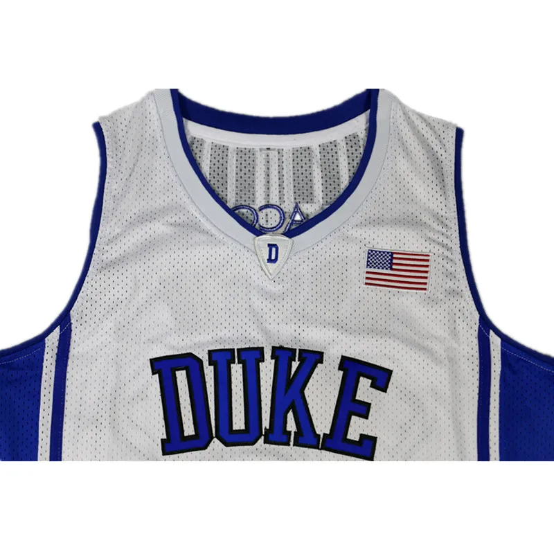 2019 классическая мужская майка баскетбольная набор пустой Duke college спортивные