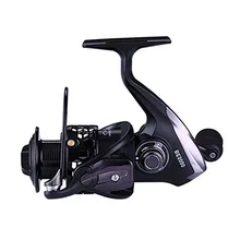 KKWEZVA Mela Черный Вырез водонепроницаемый 12+ 1BB 2000-4000 тянущаяся катушка с дополнительной катушкой спиннинговая катушка для ловли рыбы в пресноводных водоемах