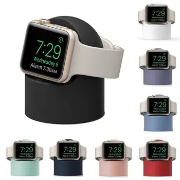 

Charger Stand Mount Silicone Dock Holder for Apple Watch Series 4/3/2/1 44mm/42mm/40mm/38mm Charge Cable