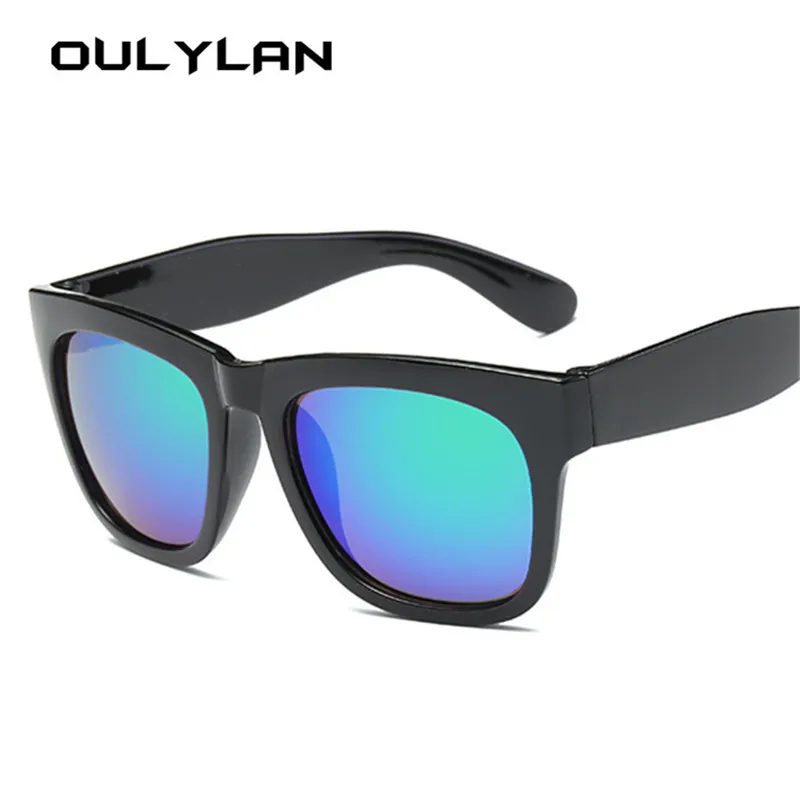 

Oulylan Oversized Sunglasses Men Retro Big Frame Sun Glasses Women Designer Sunglasses Vintage Mirror Reflection Shades Eyewear