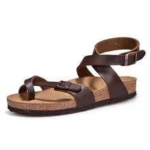 Mode Schützen Männer Sandalen Aus Echtem Leder Weiche Sohle Freizeitschuhe Hohe Qualität komfortable strand Schuhe Plus Größe 37-47