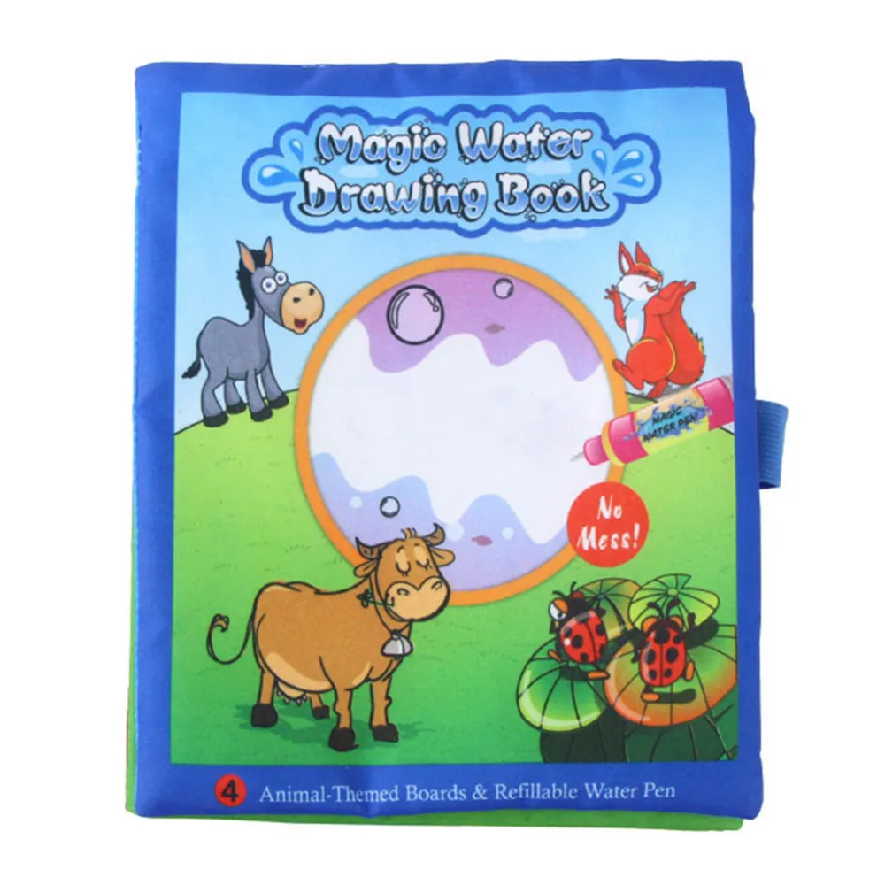Coloring book Kids Painting Magic Water Drawing Book Coloring Book Water Drawing Book Doodle for kids