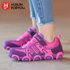 2022 High Quality Brand Children Shoes Boys Girls Genuine Leather Outdoor Shoes Breathable Running Shoes Kids Sports Shoes ► Photo 3/6