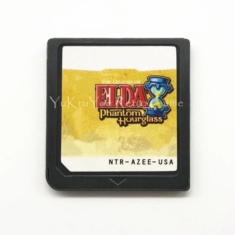 

The Legend of Zeld Phantom Hourglass Video Game Accessories Compilation Cartridge Card for DS/3DS/2DS Console US Version