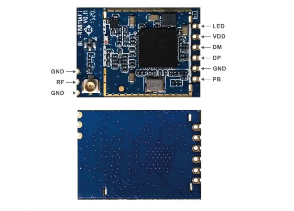 RTL8811au RTL8811AU 2,4G 5,8G AC 150 Мбит/с USB wifi беспроводной модуль