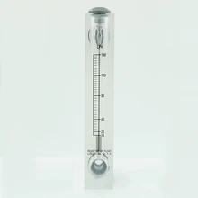 16-160LPH 1/" с британской конической трубной наружной резьбой панель ПММА Тип жидкости Поплавковый расходомер воды ротаметр расходомер без клапана управления