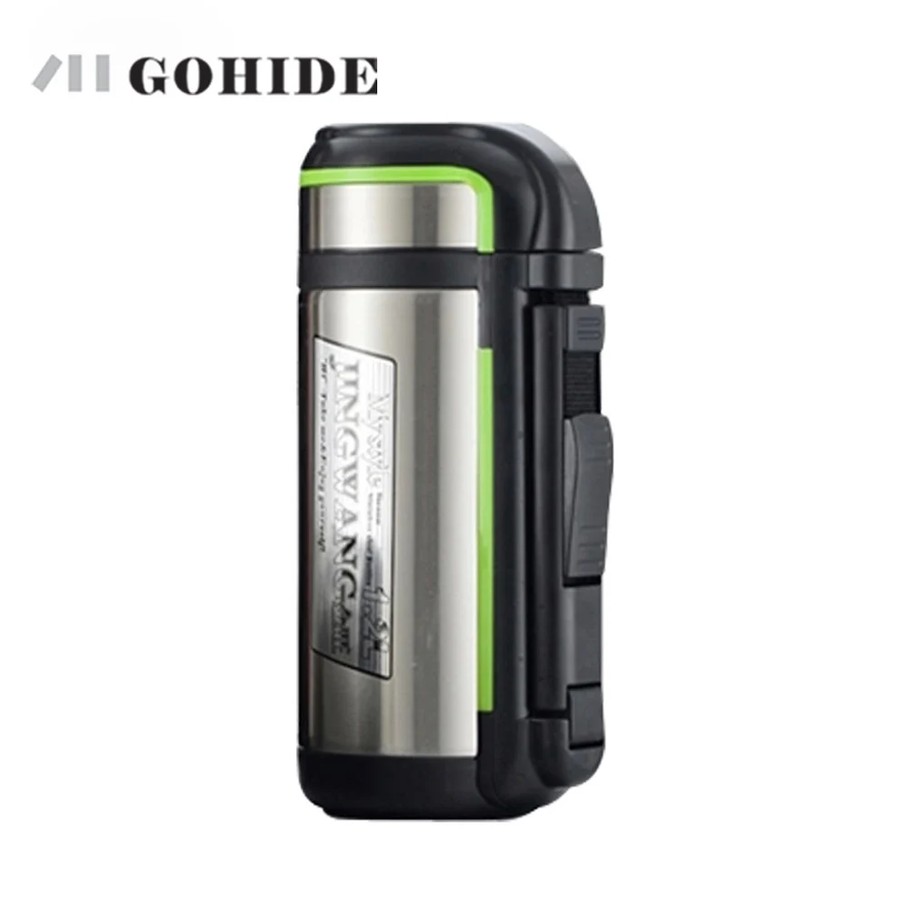 

JUH 1pcs 1.8L large Stainless steel thermal pot hot water bottle travel thermos flask vacuum tea cup kitchen water bottle