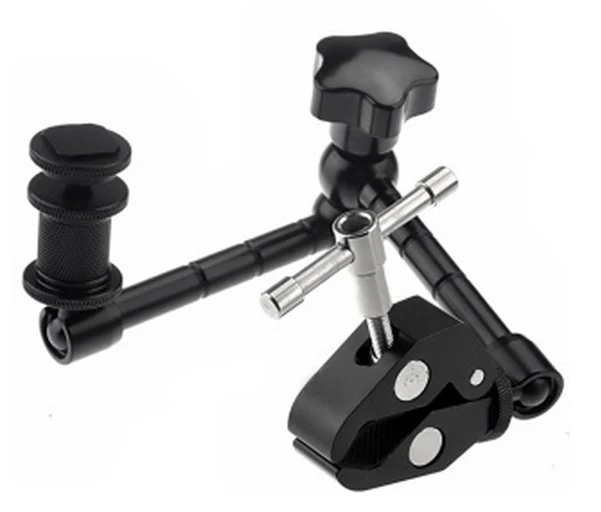 Filme de Metal Braço de Articulação do Braço para Dslr Câmera de Vídeo Monitor de Led Flash de Luz Braçadeira + 7 Super Magia Rig Lcd hd 3in1 Kit 11 - Image 2