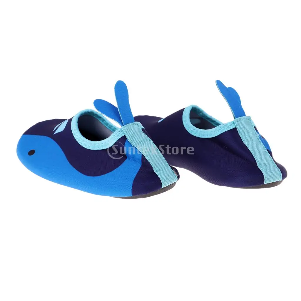 Unisex Kids Children Water Shoes Beach Swimming Pool Surf Aqua Socks - Soft, Comfortable, Breathable & Quick Dry - All Sizes