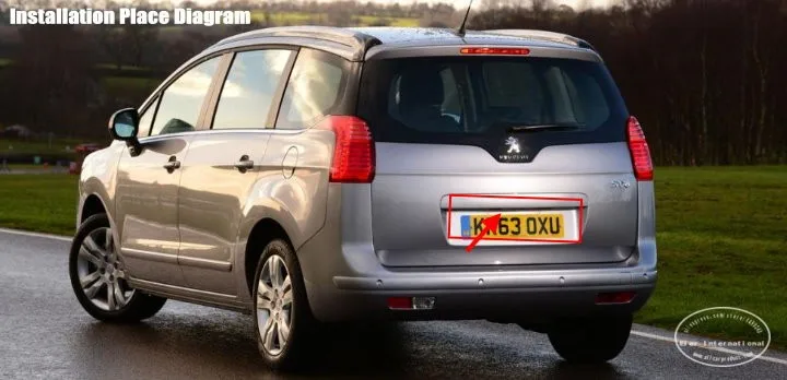 Liislee Автомобильная камера заднего вида для peugeot 5008 5D MPV 2009~ /задняя парковочная камера/HD CCD RCA NTST PAL/номерной знак свет CAM