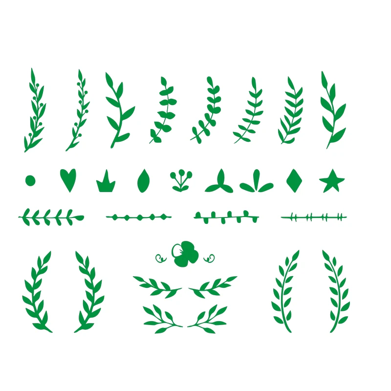 

Leaves Metal Die CUT Cutting Decorative DIY Embossing Scrapbooking Collect Craft Create Stamps Card Stencil Diy New