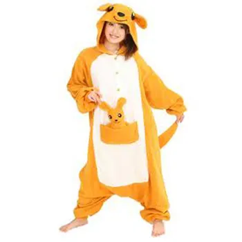 

New Winter Unisex Onesie Kangaroo Polar Fleece Women Pyjamas Fashionable Design Costume Animal Pajamas Casual Lounges Homewear