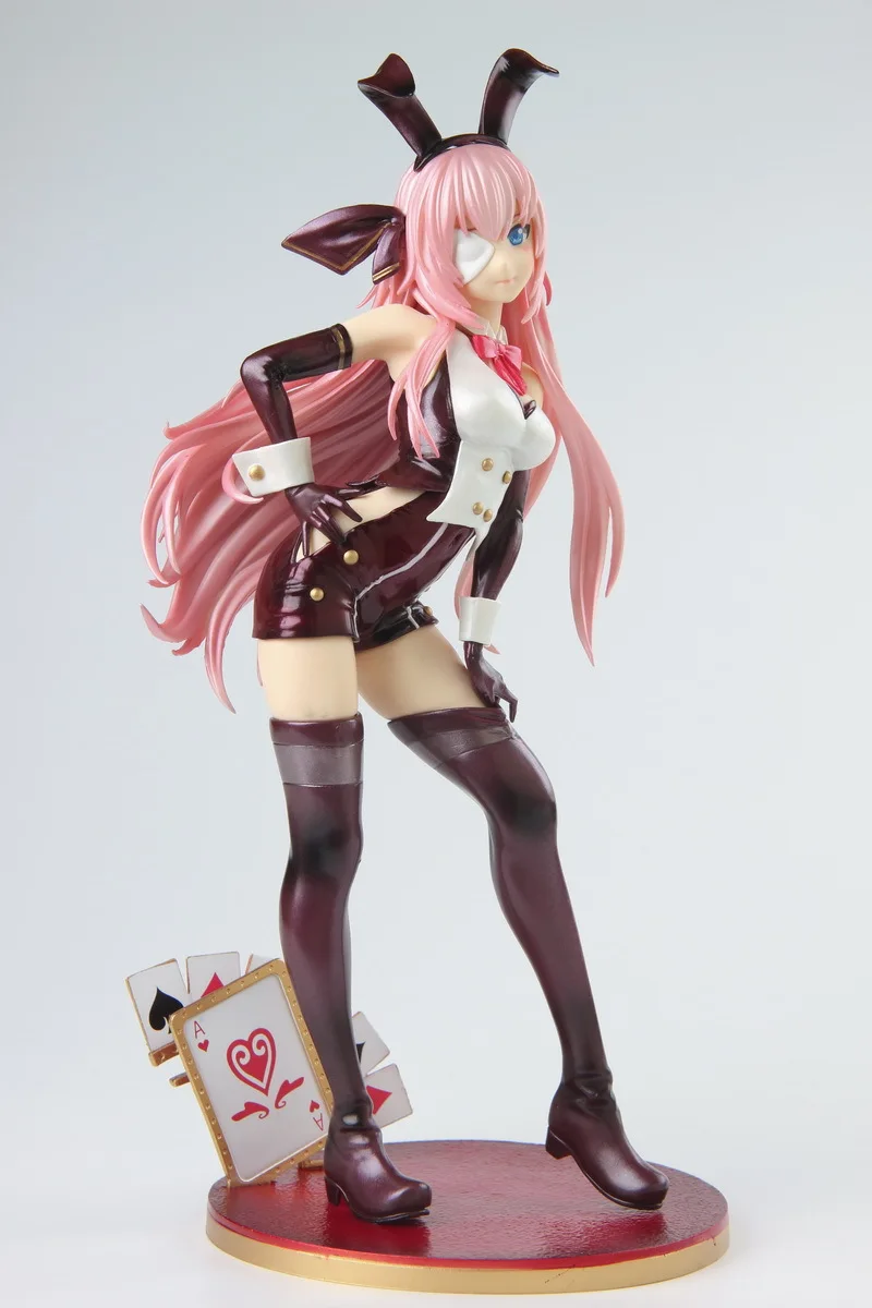 

Japanese Anime Figures Vocaloid Virtual Artist Idol Megurine Luka Cute Temptation Bunny Girl PVC Action Figure Model Collection