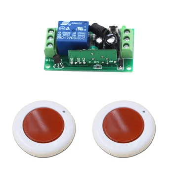 

Wireless Remote Control Switch 9V 12V 10A Relay Receiver Module Transmitter Motor LED Water-Pump Wireless Switch Learning Code