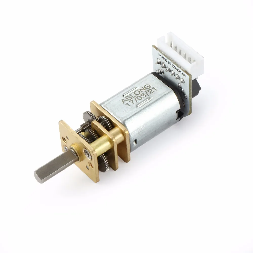 

DC 12V 142RPM Micro Speed Reduction Motor Mini Gearbox with Wires for RC Car Robot Model DIY Engine Toy