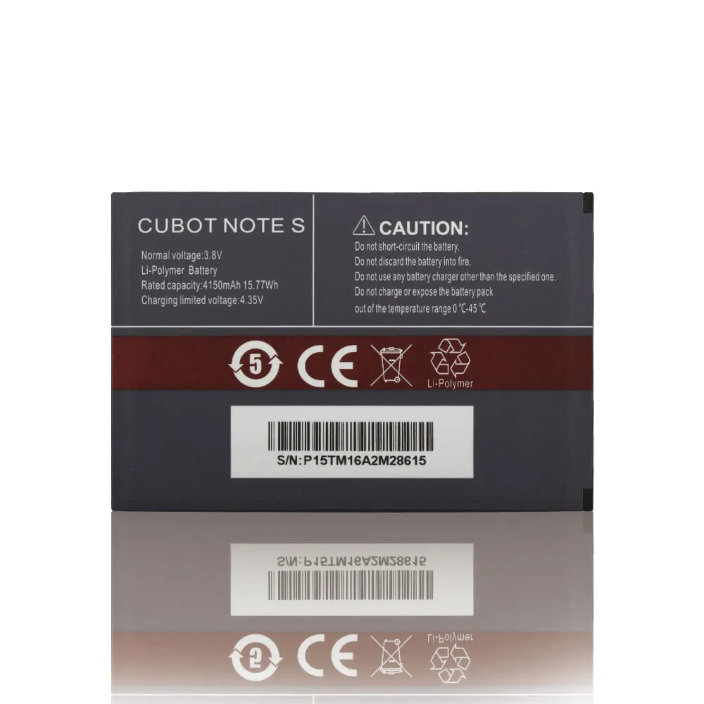 Аккумулятор Cubot note S 4150 мАч сменный аксессуар для смартфона S|note battery|battery notebattery cubot