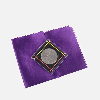 

The magic through coin trick escape coin magic show Escaping Coin