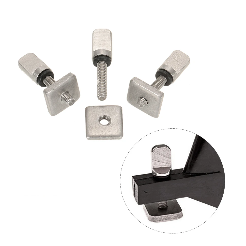 

3sets Surfboard Longboard Sliding Fin Screw & Fin Plate Replacement Kit for Stand Up Paddle Body Board Surfing Accessories M1767