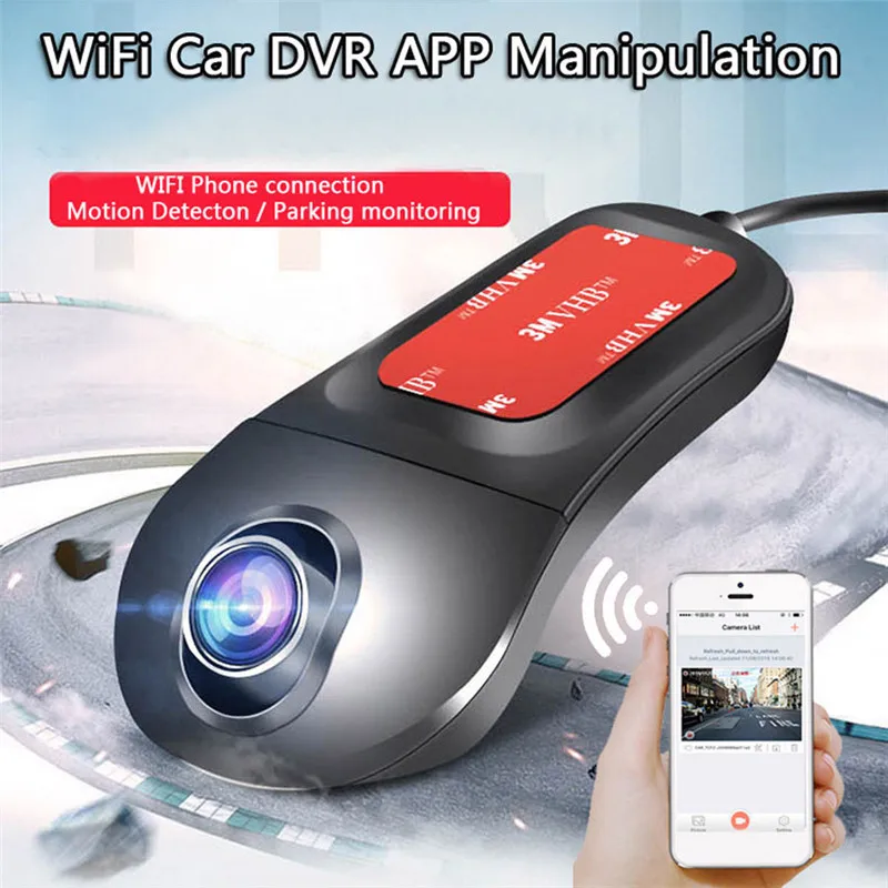 Автомобильный видеорегистратор Ntk 96655 wifi full hd 1080p IMX322 с двумя камерами