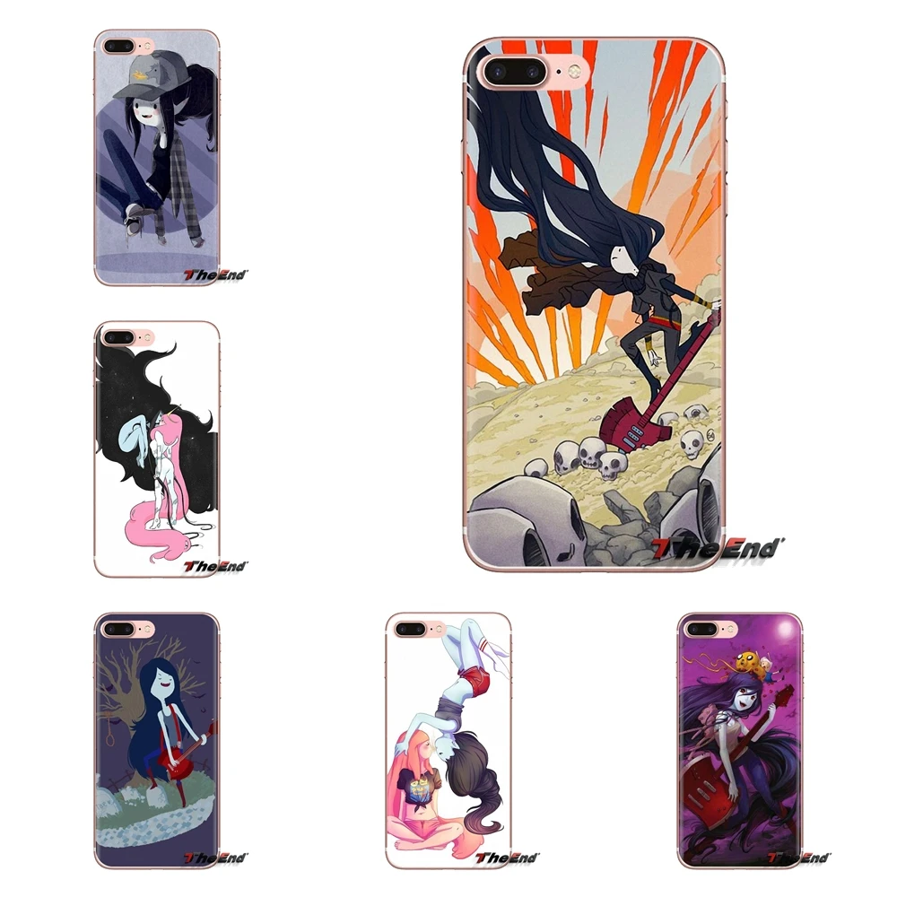 

For Xiaomi Redmi 4A S2 Note 3 3S 4 4X 5 Plus 6 7 6A Pro Pocophone F1 Adventure Time Finn Jake Marceline Silicone Phone Cover Bag