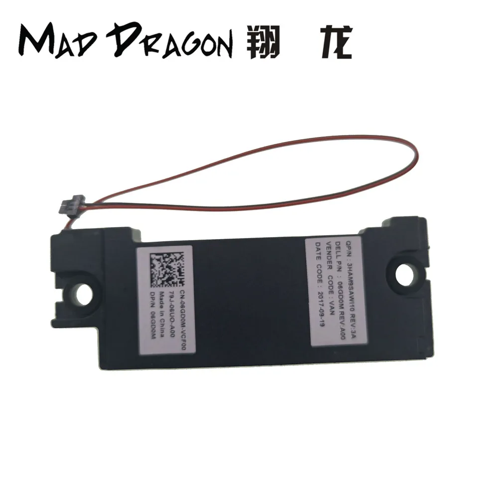 

MAD DRAGON Brand Laptop New Subwoofer Speaker Assembly for Dell Inspiron 7000 15- 5577 7557 7559 3HAM9SAWI10 06GD0M 6GD0M
