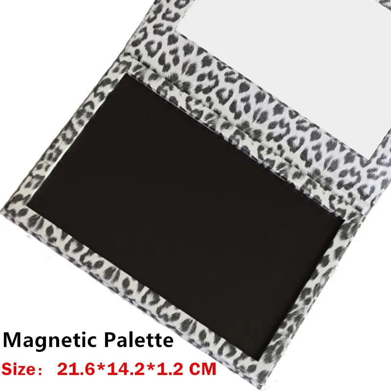 Miskos Макияж палитра Тени для век Leopard Пустой Магнитная Палитры DIY пополнения тени