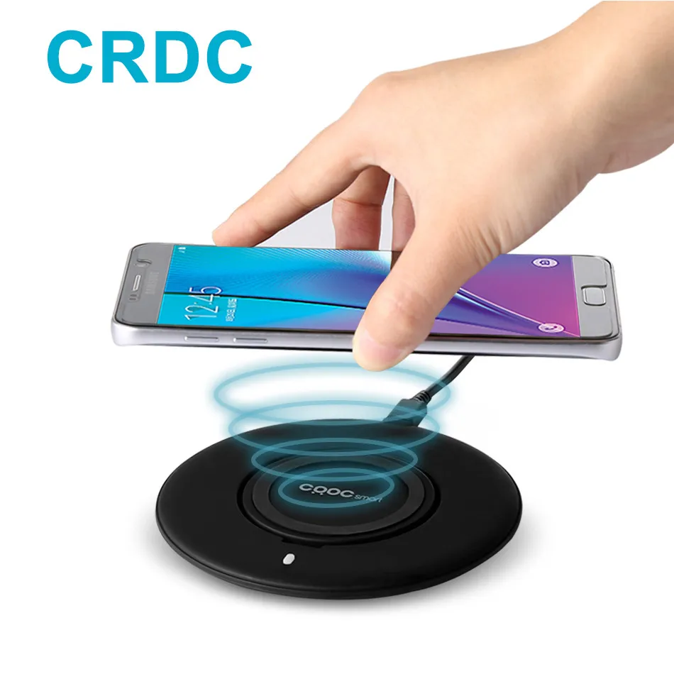 CRDC Fast Qi Wireless Charger Wireless Charging Pad for