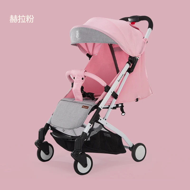 light pink travel system