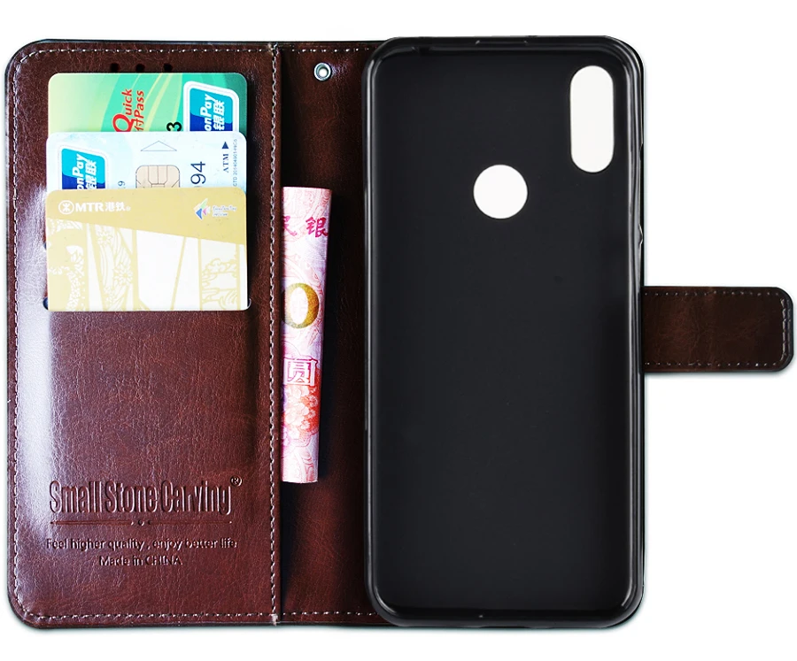 Dành Cho Huawei Y7 2019 Ốp Lưng Da PU Đựng Thẻ Huawei Y7 Prime 2019 Dành Cho Huawei Y7 Pro 2019 bao Da DUB-LX1 DUB-LX2 cute huawei phone cases
