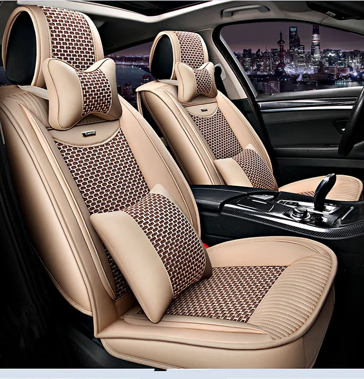 Лучшее качество! Полный набор сиденье автомобиля чехлы для Audi A8 Длинная модель