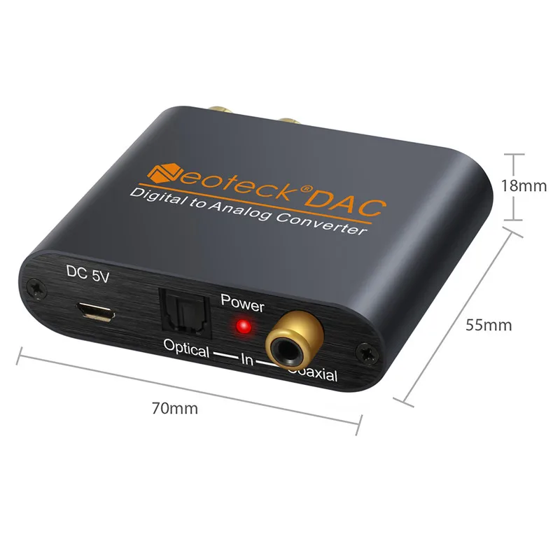 3.5 мм цифро аналоговый аудио конвертер с USB кабель Toslink оптический к L/R RCA converter
