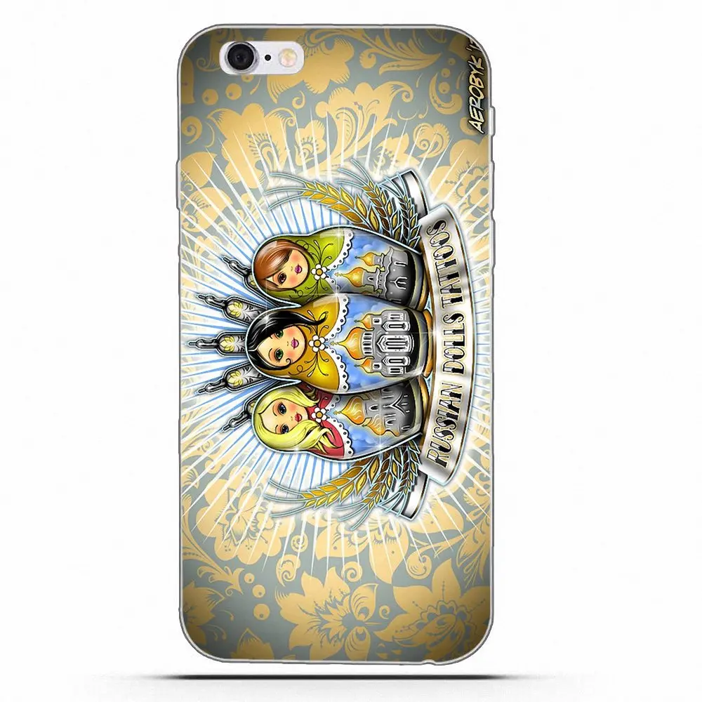 Wexoeq Soft Cases Lovely Cartoon Russian Dolls For Huawei Honor 4C 5A 5X 6A 6C 6X 7X 9 V8 V10 Mate 7 8 10 P9 P20 Pro Lite Play