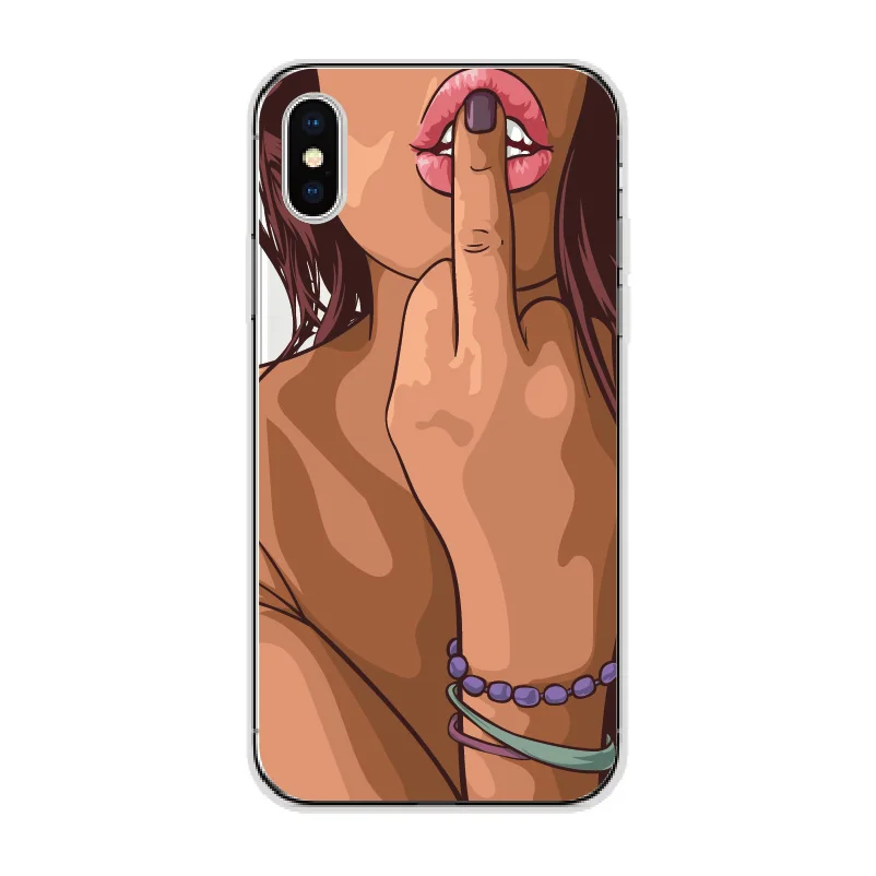 Сексуальная горячая девушка лето Twerk It Swag на мягкий прозрачный чехол для телефона