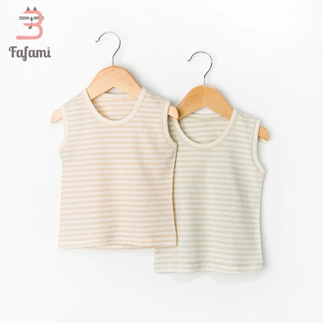 Baby Clothes Organic Colored Tiny Cotton Baby Tanks Baby Boy Girl