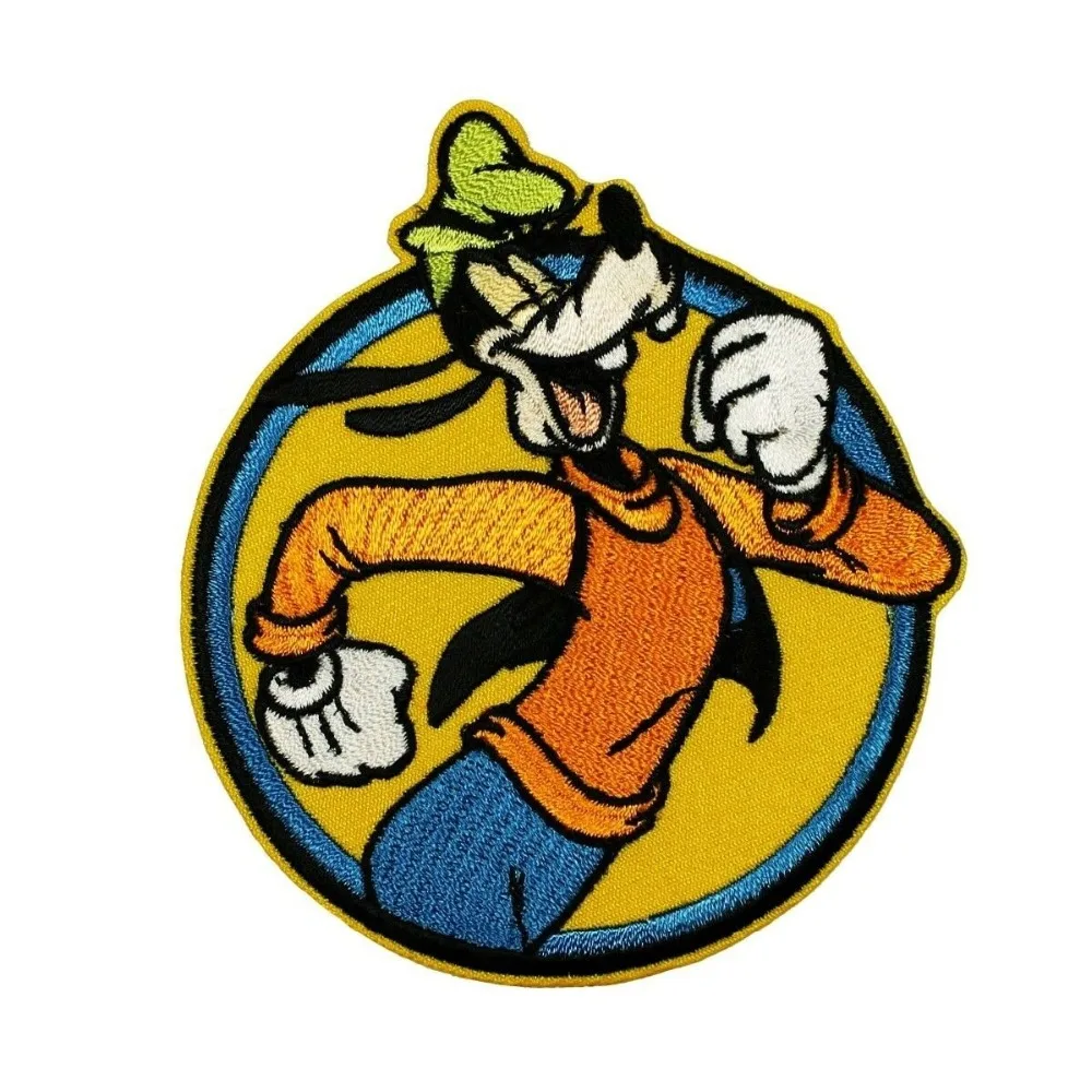 

Custom embroidery patch Cartoon Kids iron-on applique for clothing Hats Shoes Jacket custom logo transfer factory direct
