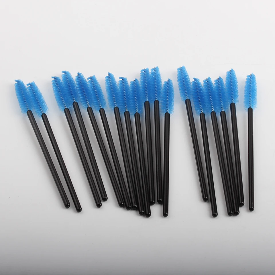 Hot Selling 100 pcs One Off Disposable Eyelash Mini Brush Mascara