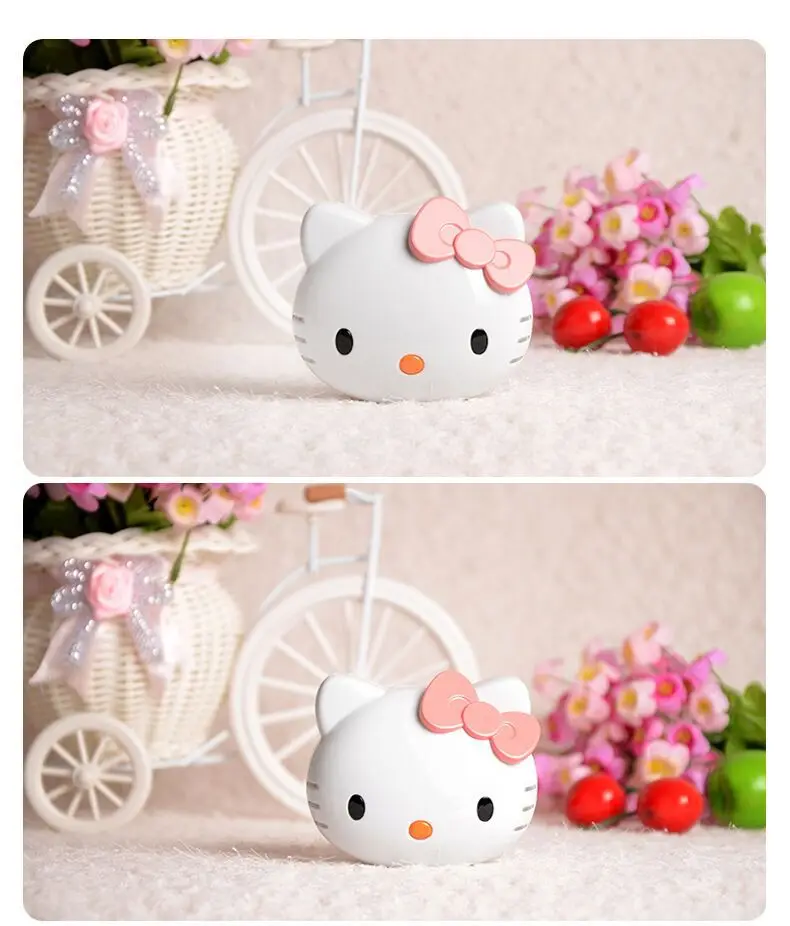 Hot Sale Cartoon cute cat charger power bank 12000MAh Hello cat kitty powerbank external Portable Battery for all phone